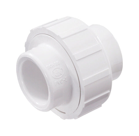 KBI Schedule 40 Slip To Slip 1 in. Dia. x 1 in. Dia. PVC Union