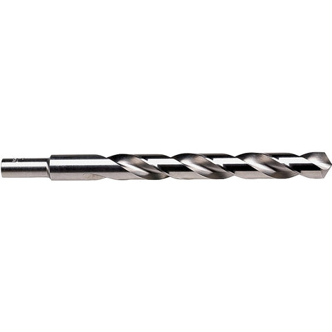 Irwin 73832ZR Jobber Drill Bit, 1/2 in Dia, 6 in OAL, Spiral Flute, 2-Flute, 1/2 in Dia Shank, Reduced Shank