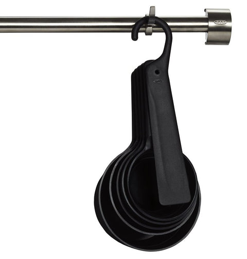 Good Grips 11110901 Measuring Cup Set, Plastic, Black