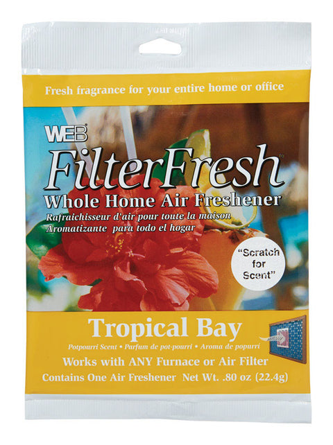 Web Filter Fresh Air Freshener Tropical Bay 0.80 oz.