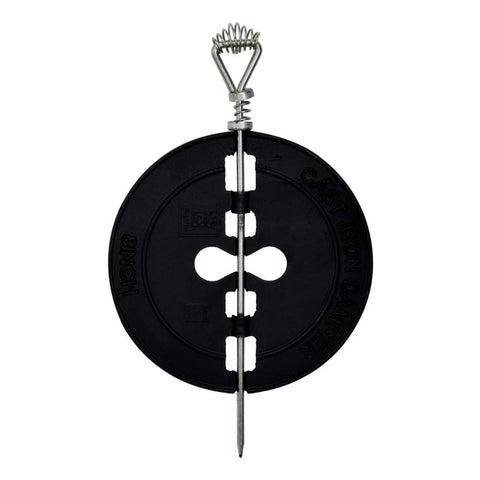 Imperial 8 in. D Cast Iron Damper