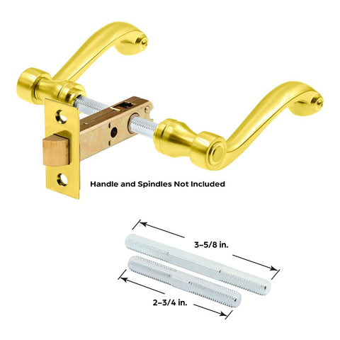 Defender Security E 2281 Passage Knob, Knob Handle, Steel, Brass
