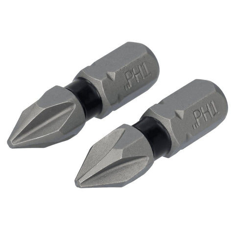 DEWALT TOUGHGRIP DWAF1PH1TG2 Screwdriver Bit, #1 Drive, Phillips Drive, 1/4 in Shank, Hex Shank, 1 in L, Steel