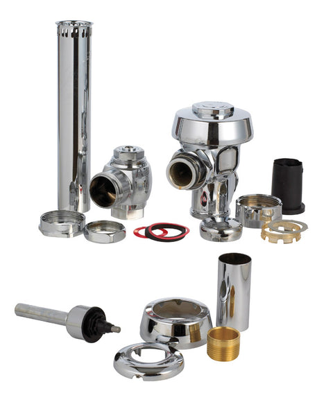 Flush Valve Shell Flush Valve Chrome – Shell Lumber and Hardware