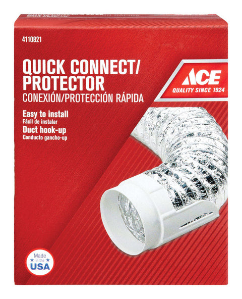 Ace 4 in. Aluminum Duct Protector