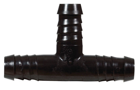 KBI 1/2 in. Dia. x 1/2 in. Dia. x 1/2 in. Dia. Barb To Barb To Barb Polyethylene Tee
