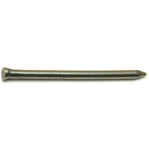 Midwest Fastener 13035 Finishing Nail, 3D, 1-1/4 in L, Bright, Smooth Shank, Pack of 5