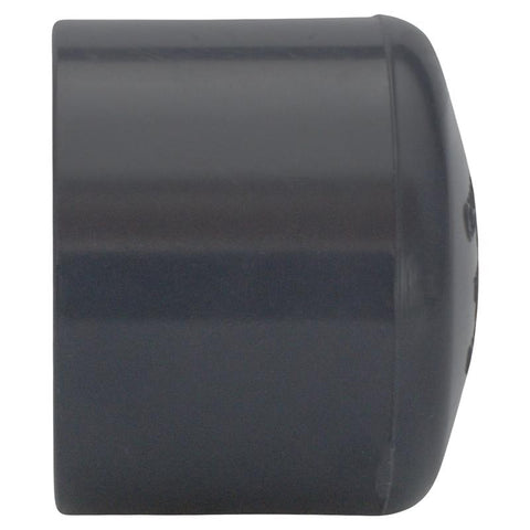 Charlotte Pipe Schedule 80 3/4 in. Slip X 3/4 in. D Socket PVC Cap 1 pk