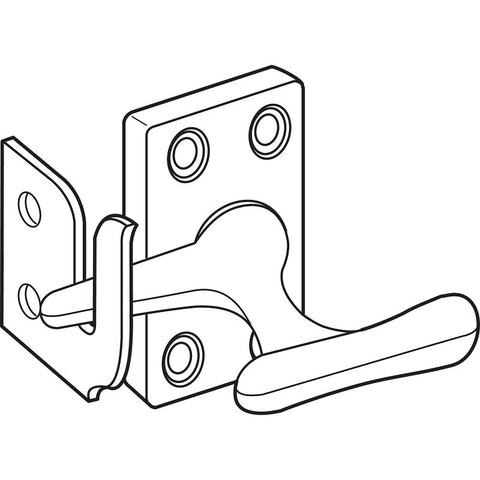Prime-Line H 3553 Casement Lock, Zinc, Brass