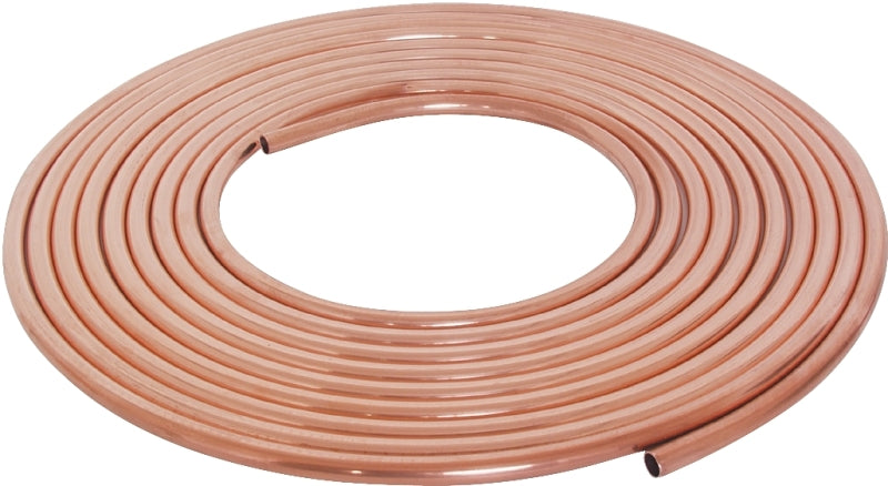 Streamline 3/4X60K Copper Tubing, 3/4 in, 60 ft L, Soft, Type K, Coil ...