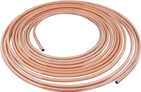 Streamline 1/2X60L Copper Tubing, 1/2 in, 60 ft L, Soft, Type L, Coil