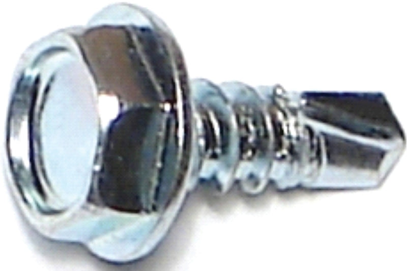 Midwest Fastener 03287 Screw, #10 Thread, 1/2 in L, Coarse Thread, Hex ...