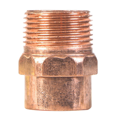 Elkhart 1 in. Dia. x 1 in. Dia. Copper To MIP Copper Pipe Adapter