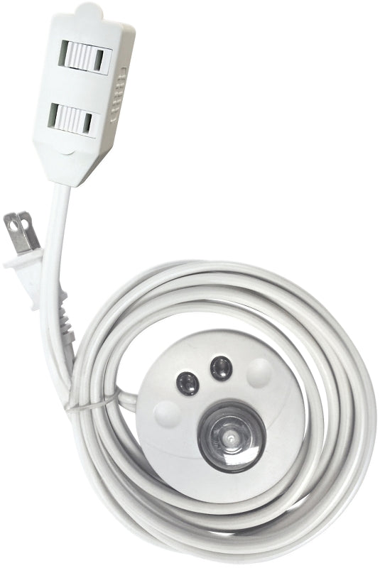 PowerZone ORFSL783609 Extension Cord, 16 AWG Cable, 1-15P Polarized Pl ...