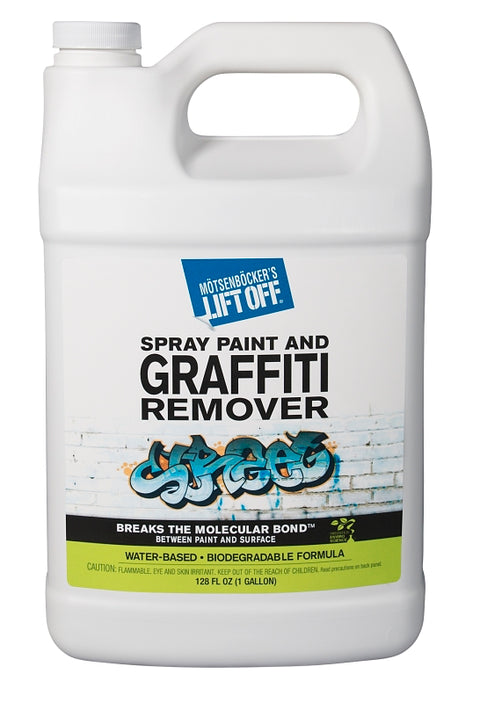 Motsenbocker's Lift Off 41201 Paint and Graffiti Remover, Liquid, Mild, 1 gal, Bottle, Pack of 4