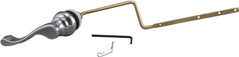 Plumb Pak PP836-74CPL Wallplate Toilet Tank Lever, Metal
