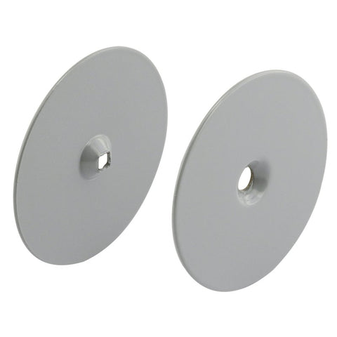 Defender Security U 9515 Hole Cover Plate, Steel, Painted, For: 1-3/4 in Thick Doors
