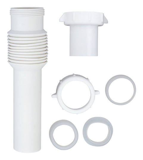 Ace 1-1/2 in. D X 11 in. L Plastic Extension Tube