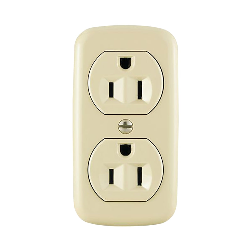 RECEPTACLE DPX IVORY 125V 15A – Shell Lumber and Hardware