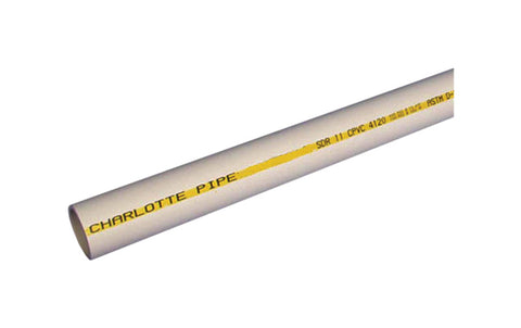 Genova CPVC Pipe 3/4 in. Dia. x 10 ft. L Plain End 400 psi