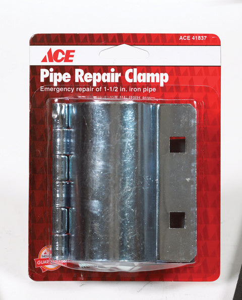 Ace 1-1/2 in. Dia. Steel Pipe Repair Clamp