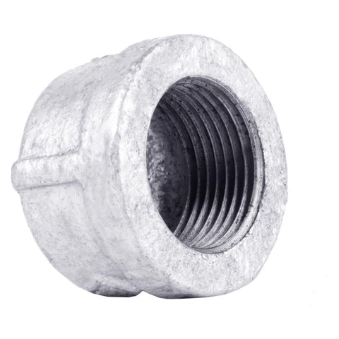 STZ Industries 1/4 in. FIP each Galvanized Malleable Iron Cap