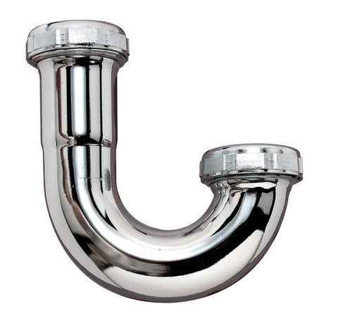 Ace 1-1/4 in. Dia. x 1-1/4 in. Dia. Slip To Slip Chrome Plated Brass J Bend