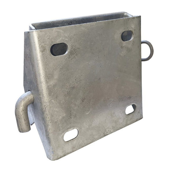 Multinautic 10000 Series 10019 Dock Hinge, 5 x 5 x 1/8 in, Galvanized ...