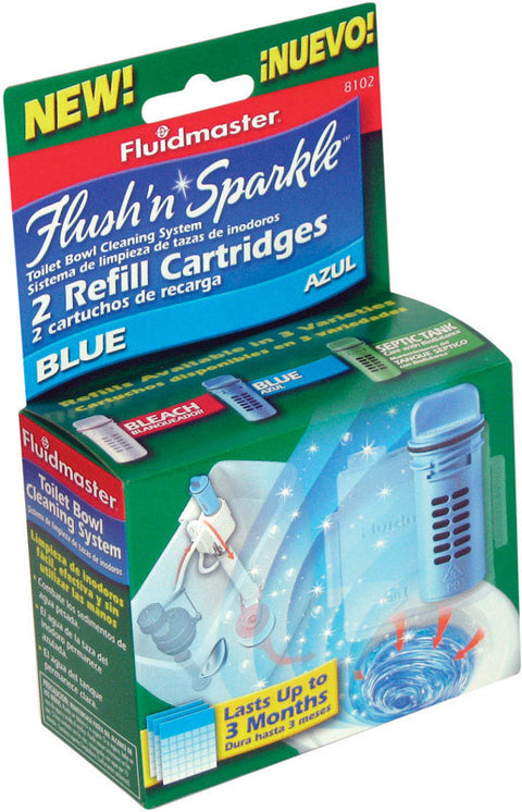 Fluidmaster Flush N' Sparkle Continuous Toilet Cleaning System Refill