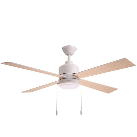 Boston Harbor S2501018-2-MWH Indoor Ceiling Fan, 52 in Sweep