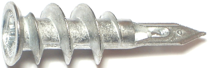 Midwest Fastener 10420 Hollow Wall Anchor with Screw, #8 Thread, 1-1/4 ...