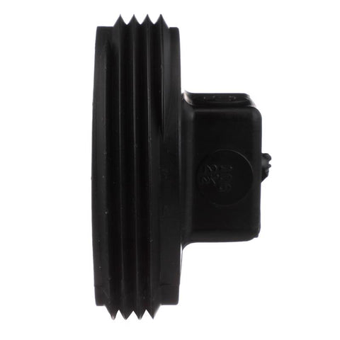 Charlotte Pipe 2-1/2 in. MPT X 2-1/2 in. D MPT ABS Plug