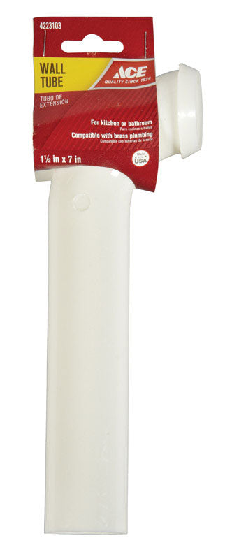 Ace 1-1/2 in. Dia. x 1-1/2 in. Dia. Slip To Slip Plastic Wall Bend