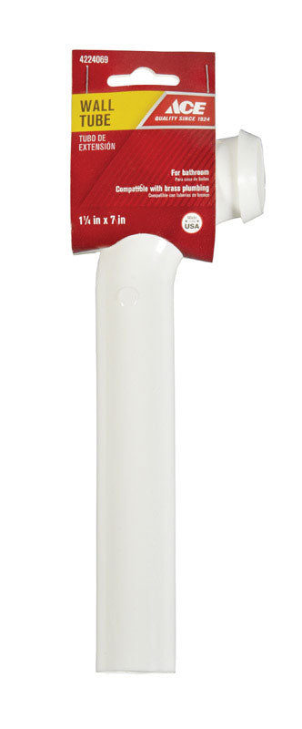 Ace 1-1/4 in. Dia. x 1-1/4 in. Dia. Slip To Slip Plastic Wall Bend