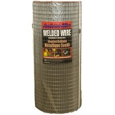 Jackson Wire 10 04 38 14 Welded Wire Fence, 100 ft L, 36 in H, 1 x 2 in Mesh, 14 ga Gauge, Steel, Galvanized
