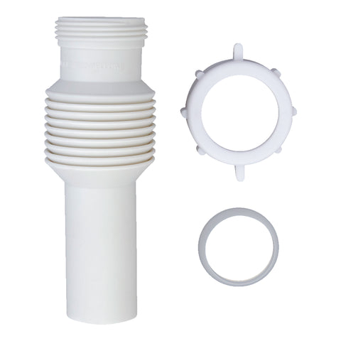 Ace 1-1/4 in. D X 9 in. L Plastic Extension Tube