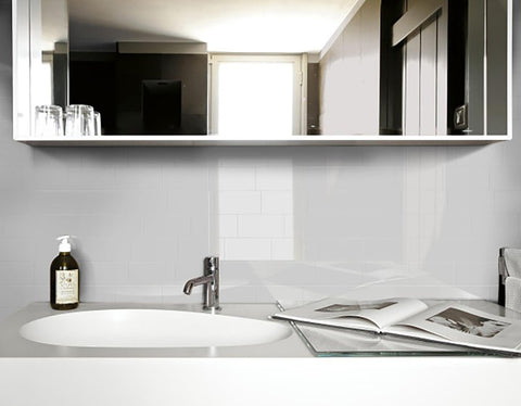 Emser Tile Catch Series F14CATCGR0306PV2 Ceramic Tile, 6 in L Tile, 3 in W Tile, Pressed Edge, Rectangular Pattern, Gray