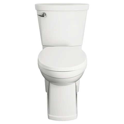 American Standard Cadet 3 Series 715AA.001.020 Skirted Tall Height Two-Piece Toilet with Slow-Close Seat, Elongated Bowl