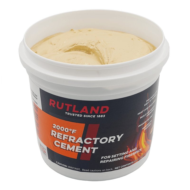 REFRACTORY CEMENT 64OZ – Shell Lumber and Hardware