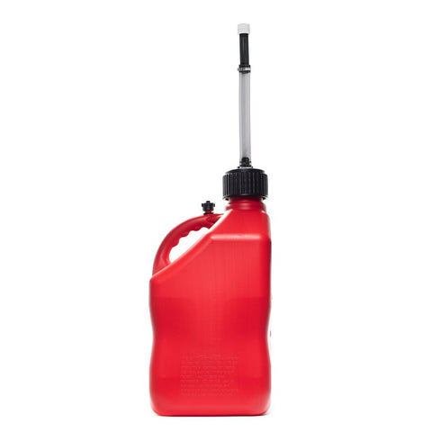 VP Racing 3516 Motorsport Container, 5 gal, Polyethylene, Red