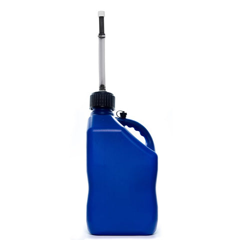 VP Racing 3536 Motorsport Container, 5 gal Capacity, Polyethylene, Blue