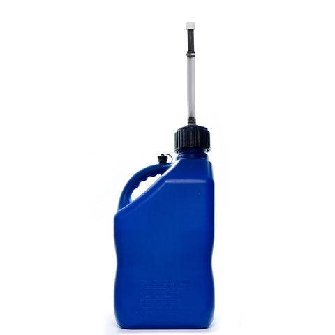 VP Racing 3536 Motorsport Container, 5 gal Capacity, Polyethylene, Blue