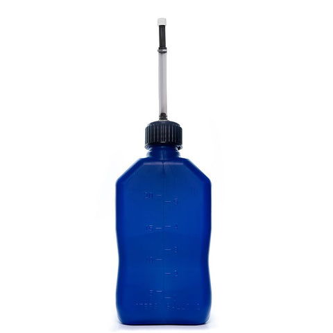 VP Racing 3536 Motorsport Container, 5 gal Capacity, Polyethylene, Blue