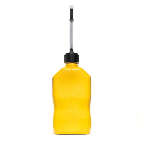 VP Racing 3556 Motorsport Container, 5 gal Capacity, Polyethylene, Yellow