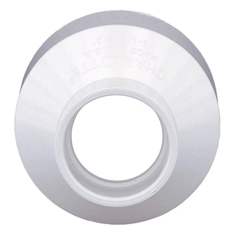 Charlotte Pipe Schedule 40 1-1/2 in. Hub X 3 in. D Hub PVC Reducing Coupling 1 pk