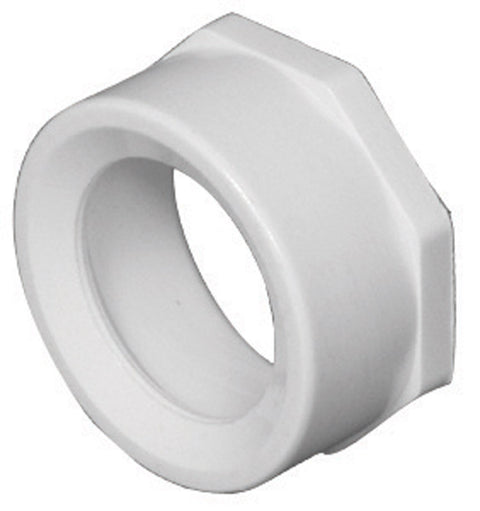 Charlotte Pipe Schedule 40 3 in. Dia. x 2 in. Dia. Spigot To Hub PVC Flush Bushing