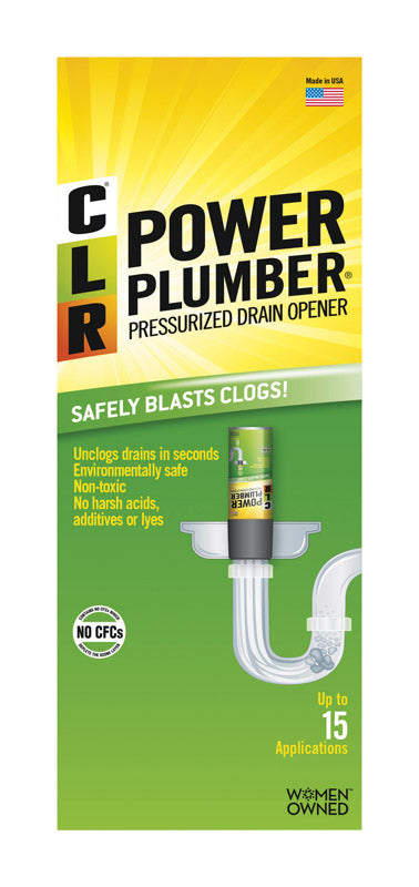 CLR Power Plumber Compressed Gas Drain Opener 4.5 oz.