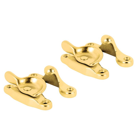 Prime-Line F2600 Sash Lock, Solid Brass, Polished Brass