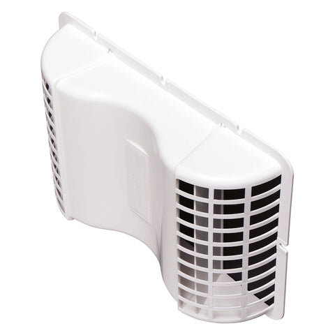 Deflect-O White Plastic Eave Vent