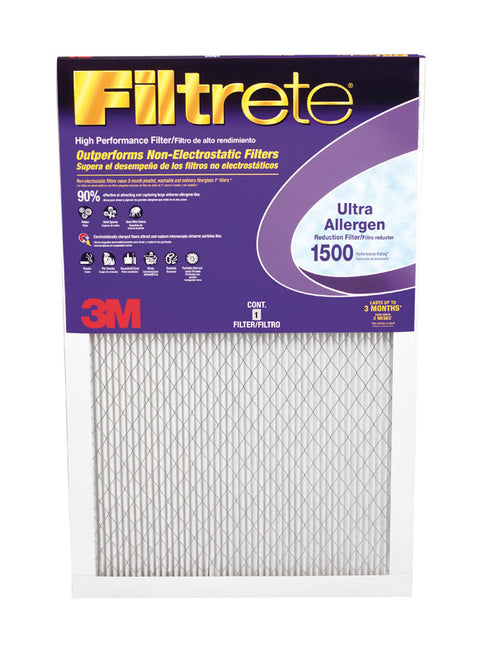 3M Filtrete 17-1/2 in. W x 23-1/2 in. L x 1 in. D Air Filter